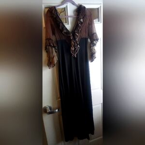 Vintage Glydons Hollywood Playsuit Nightie Romper Size S Christmas